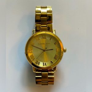 Gold Michael kors watch